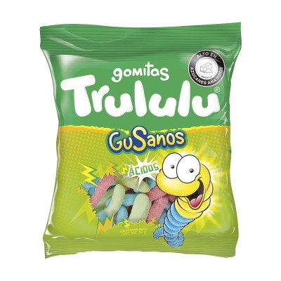 Trululu Snacks Gusanos Ácidos